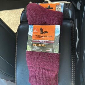 New Field & Stream Arctic Chill 12” Crew Socks